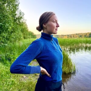 SVALA OF FINLAND MERINO EXTREME ORIGINAL ZIP-NECK SHIRT