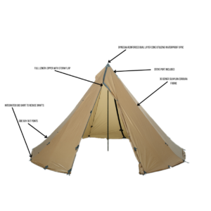 SEEK OUTSIDE 6 PERSON TIPI TENT