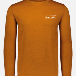 SVALA OF FINLAND MERINO LONG SLEEVE T-SHIRT WITH NOMADSTRAILS LOGO